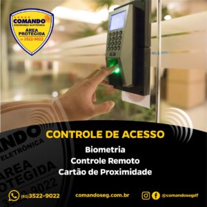 Controle de Acesso Comando Segurança