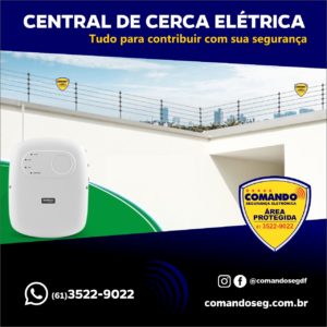 Cerca Elétrica Comando Segurança